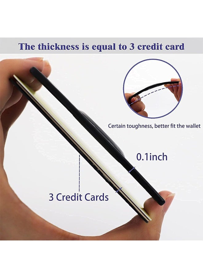 HY Wallet Case for Apple AirTag Protective Case, Wallet Case, Slim Thin Card Case Holder for Apple AirTag Size of a Credit Card for Purse, Wallet, Anti-Lost Wallet Purse Accessories for AirTag  - Image 3