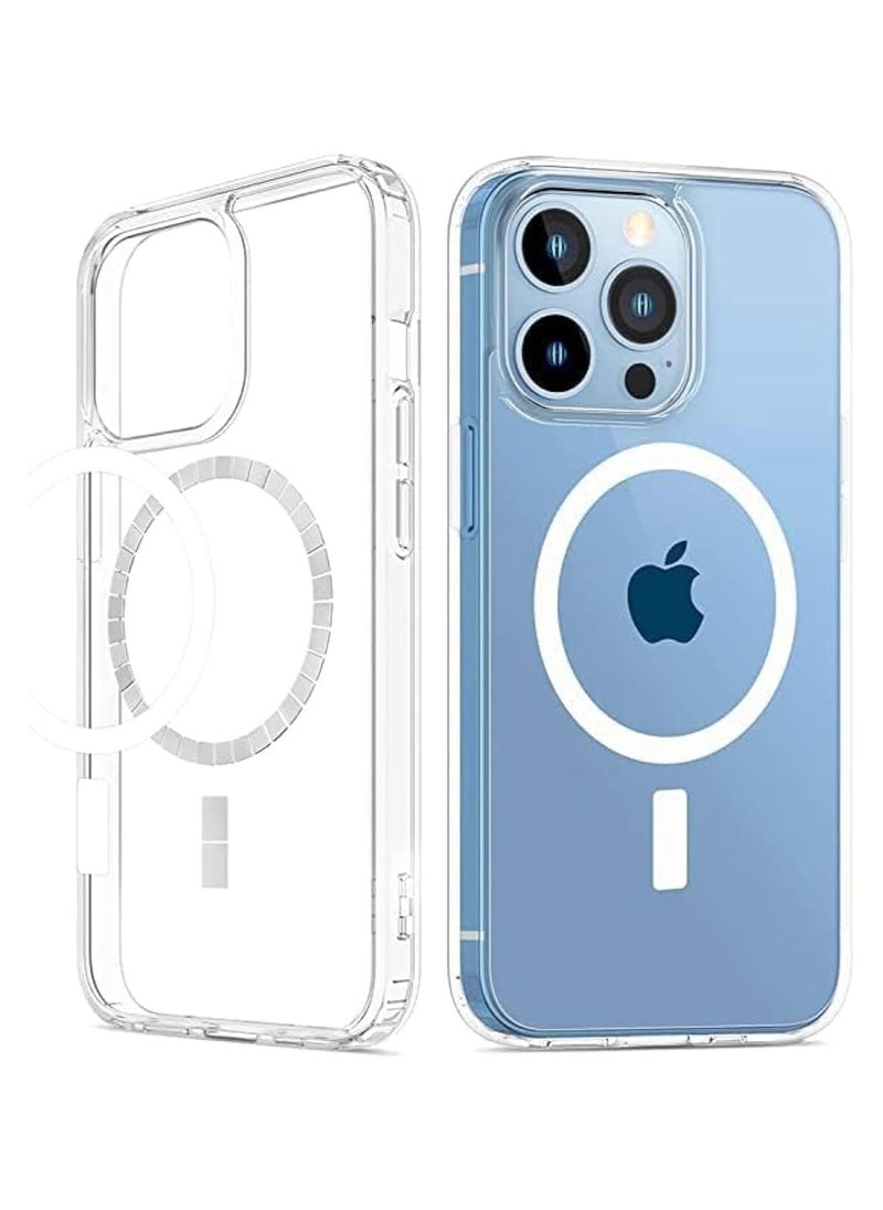 Generic MagSafe Wireless Charging Case For iPhone 11 Pro Max, Protective Cover, Transparent Case, MagSafe Charger, anti-fall, anti-scratch, Comfortable grip, Shock-absorbent, Supports Magnetic Wireless Charging, Transparent  - Image 5