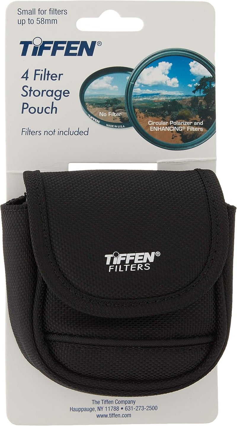 Tiffen 4BLTPCHSMK Small Belt Style Filter Pouch for Filters Up to 58mm - Image 5