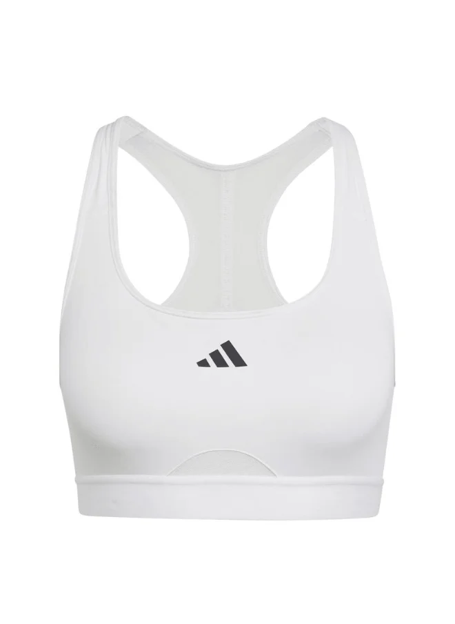 اديداس adidas PWRCT MS BRA White Training BRA for Women - 2XSB