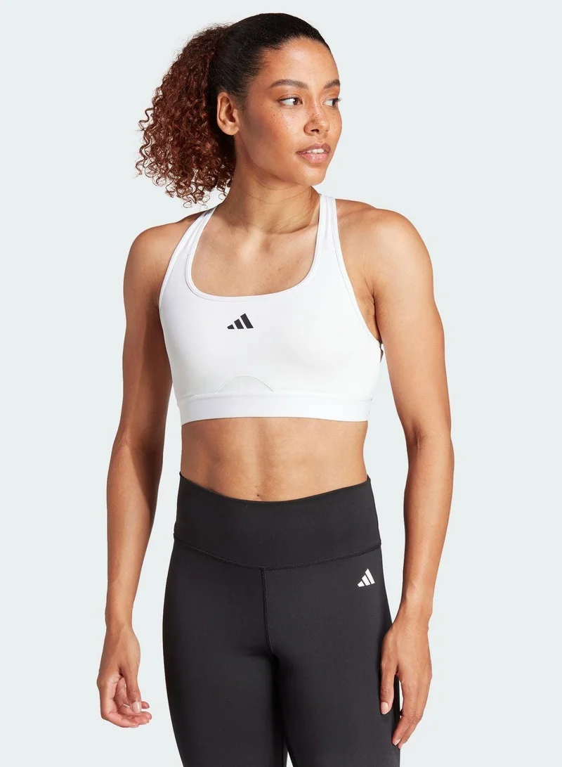 Adidas powerreact training medium support women bra