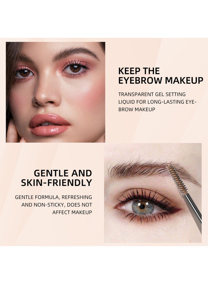 نايس فيس تثبيت الحواجب، سائل تصفيف الحواجب، تعديل شكل الحواجب ثلاثي الأبعاد، مقاوم للماء والعرق، يدوم بدون تلطخ، بني فاتح 02#بني فاتح - Image 4
