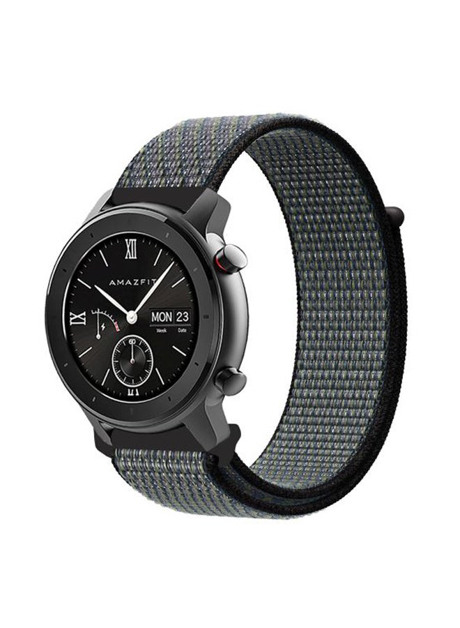 Perfii Replacement Band For Amazfit GTR Smartwatch 42 mm World Indigo - Image 1