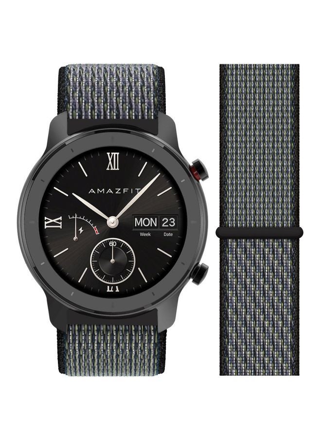 Perfii Replacement Band For Amazfit GTR Smartwatch 42 mm World Indigo - Image 3