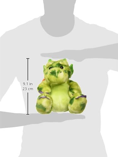Aurora® Ferocious Dinos & Dragons Ohen Gentleheart™ Stuffed Animal - Prehistoric Fun - Cuddly Companions - Green 12 Inches - Image 3