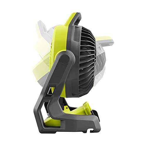 Ryobi مروحة ريوبي ONE+ 18 فولت هجين لاسلكية سلسلة WHISPER 7-1/2 بوصة (أداة فقط)، أخضر (PCL811B) - Image 3