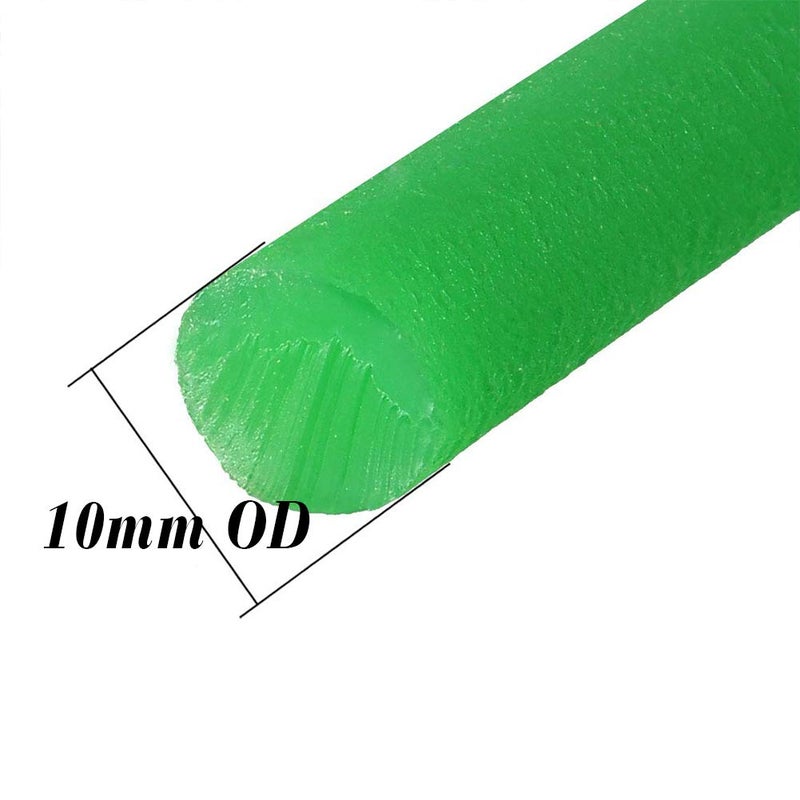 beduan PU Transmission Round Belt 10mm OD High-Performance Urethane Belting Green for Conveyor Bonding Machine Dryer 10 Ft - Image 2