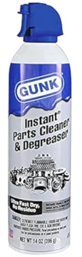 Gunk PCD14T Instant Parts Cleaner Degreaser 14 fl oz Blue White