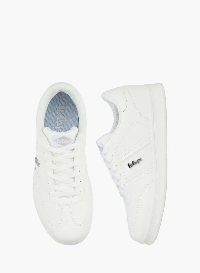 Women Panelled Lace-Up Ankle Sneakers
