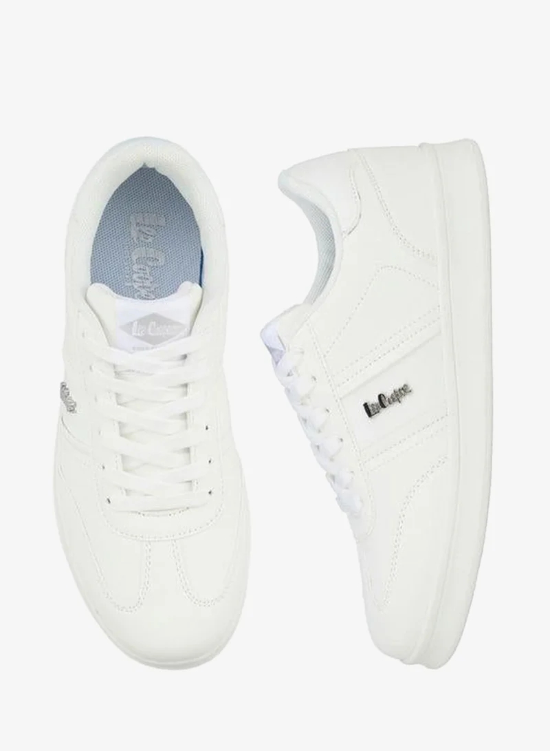 Women Panelled Lace-Up Ankle Sneakers