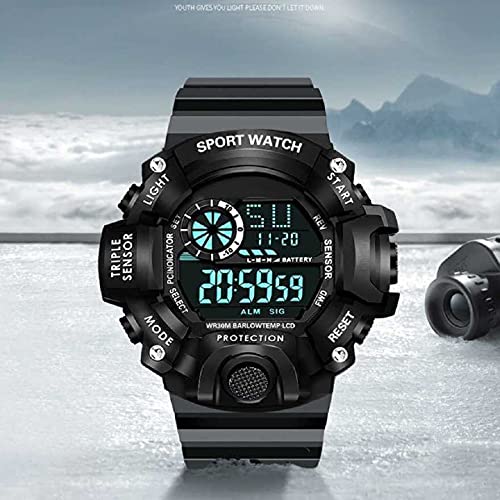 REDUX Digital Watch for Boys (Black Dial, Black Colored Strap) - Image 3