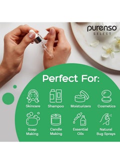 PURENSO Select - Glycerine, 100G I Sustainable Food Grade Vegetable Glycerine - Pharmaceutical Grade Glycerin For Skin, Hair, Crafts, Soaps - Vegetable Glycerol Liquid - Humectant  - Image 4