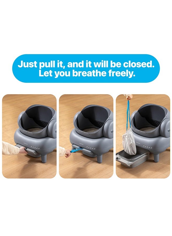 Neakasa - Neakasa⁺ M1 Open-Top Self-Cleaning Cat Litter Box Trash Bags . Replaced Waste Bags-2 Rolls (30 Bags) Cat Litter Waste Receptacles Bags for M1 Open-Top Self-Cleaning Cat Litter Box - Image 1