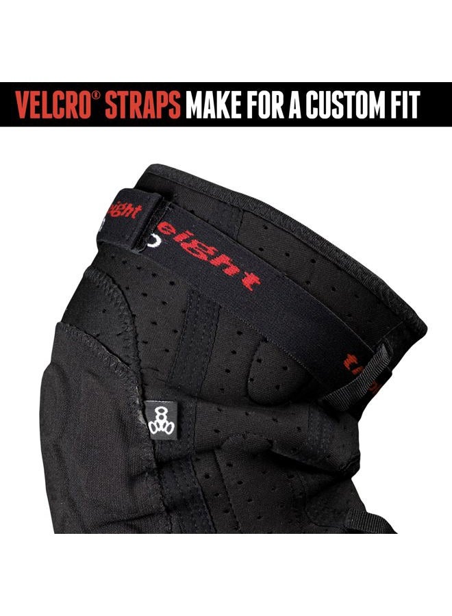 Triple Eight ExoSkin Knee Pad (Black, Large) - Image 5