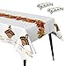 Fibevon Thanksgiving Tablecloth 2 Packs 52 x 110 inches Rectangle Turkey Plastic Tablecloth Premium Fall Table Cover Disposable Table Cloth for ThanksgivingHarvest Party Decor - Image 3