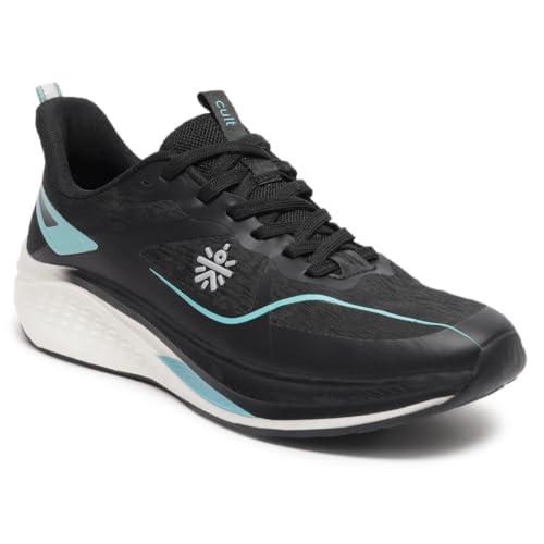 CULT Mens SprintMax Running Shoes (Black-UK10) - Image 1