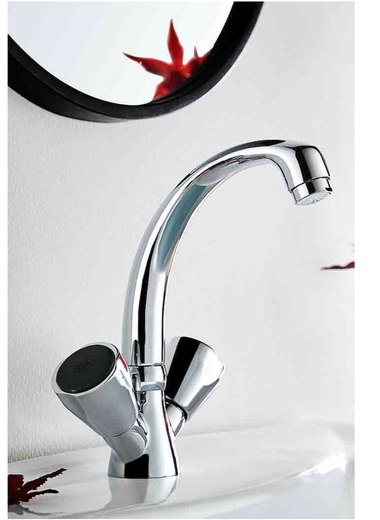 HESANIT Classic Bathroom Two Handle Washbasin Faucet With Pop Up Waste Chrome - 430320710C - pzsku/Z06A3CB89860BB2A1A34CZ/45/_/1655635498/a7816bf1-be08-41ab-ae51-1158f0dc8731