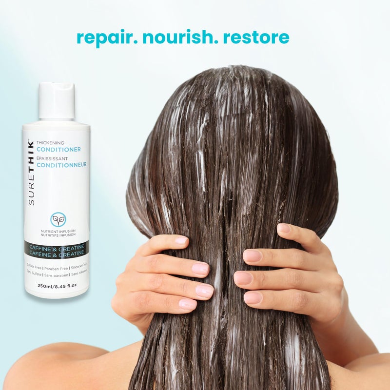 SURETHIK Caffeine Infused, Hair Thickening Conditioner, 250ml - Image 5