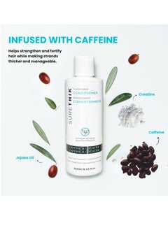 SureThik SURETHIK Caffeine Infused, Hair Thickening Conditioner, 250ml  - Image 2