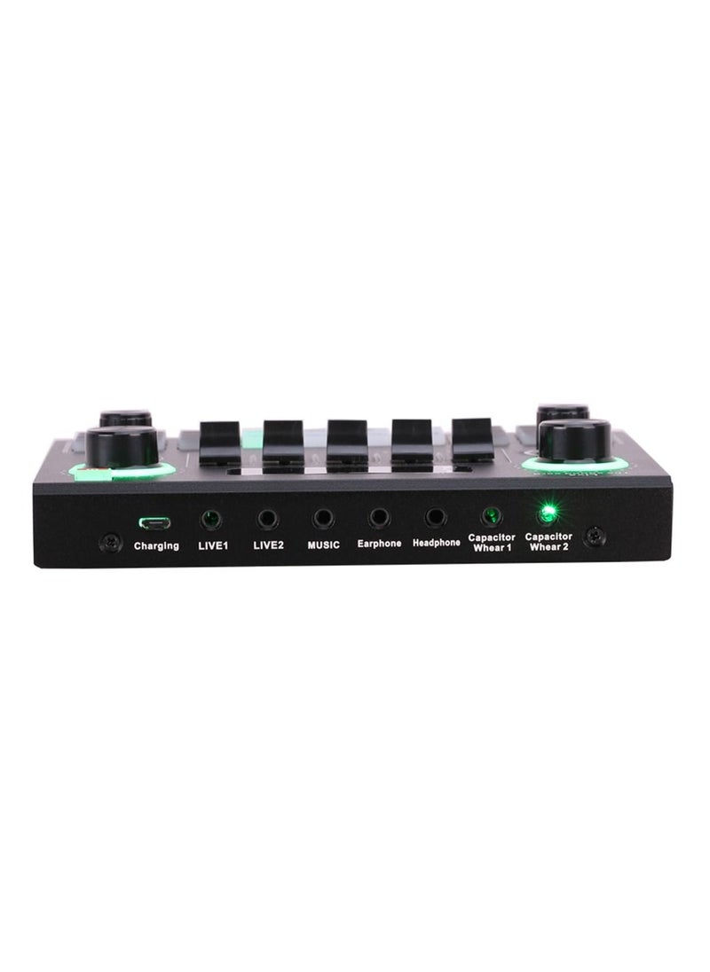 EzzySo - Sound Mixer Board For Live Streaming Voice Changer Card With Multiple Effects Audio Sound Card - Image 1
