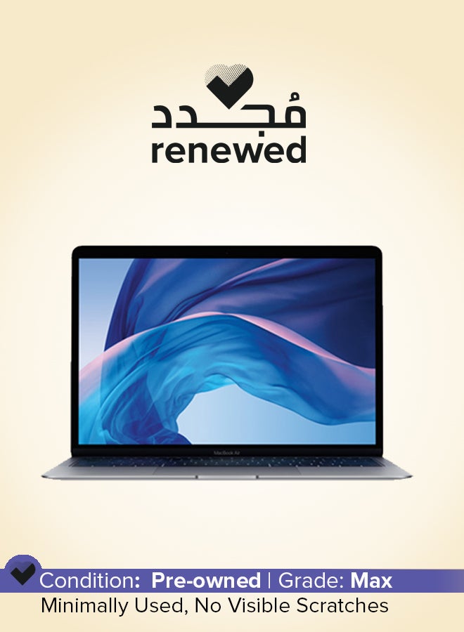 Renewed - MacBook Air (2018) Laptop With 13.3-Inch Full HD Display, Core i5 Processor/Dual Core/8GB RAM/256GB SSD/macOS Space Gray
