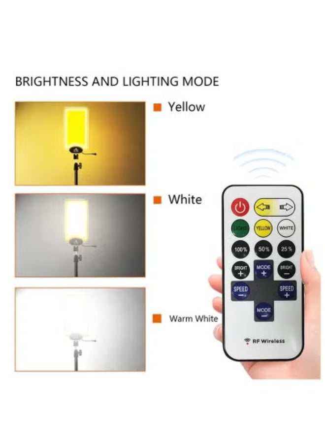 TIGER Portable Outdoor Dual Color Lighting with Telescopic Tripod – DC 12V COB LED Camping Lights – Adjustable Brightness & Lightweight Design – Durable and Easy to Set Up – Ideal for Camping, Hiking, Night Fishing, and Emergency Use – Long-Lasting Dual-Mode Illumination - Image 4