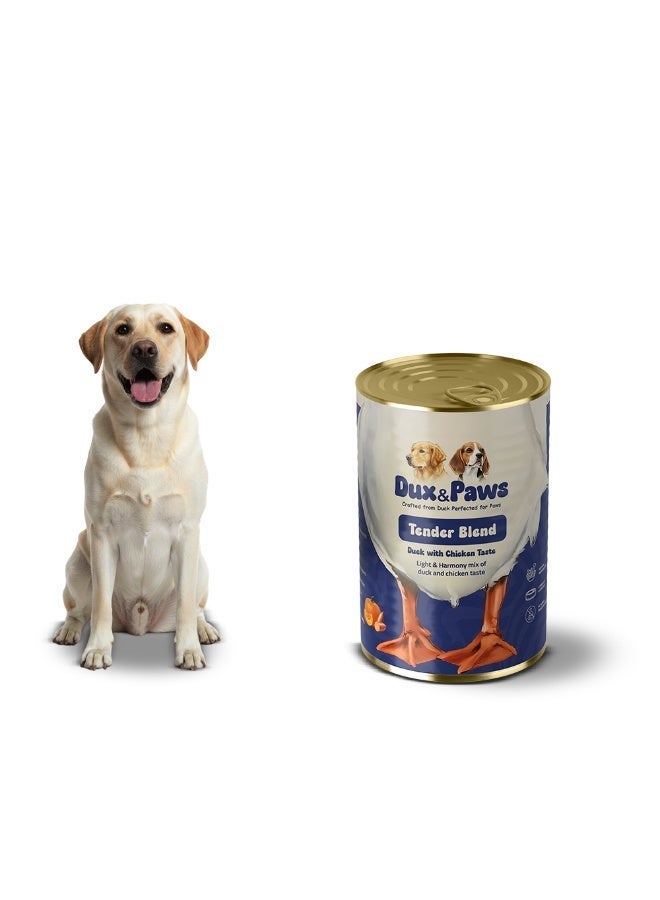 Dux&Paws Tender Blend Premium Duck Paté for Dogs - 400g Net Weight | Hypoallergenic Single Protein Formula & Balanced Wet Food. pets food ,dogs food - Image 2