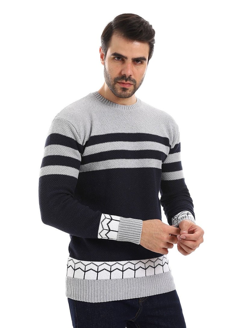 سيزار بلوفر رجالي صوف بتصميمات متعددة - Image 3