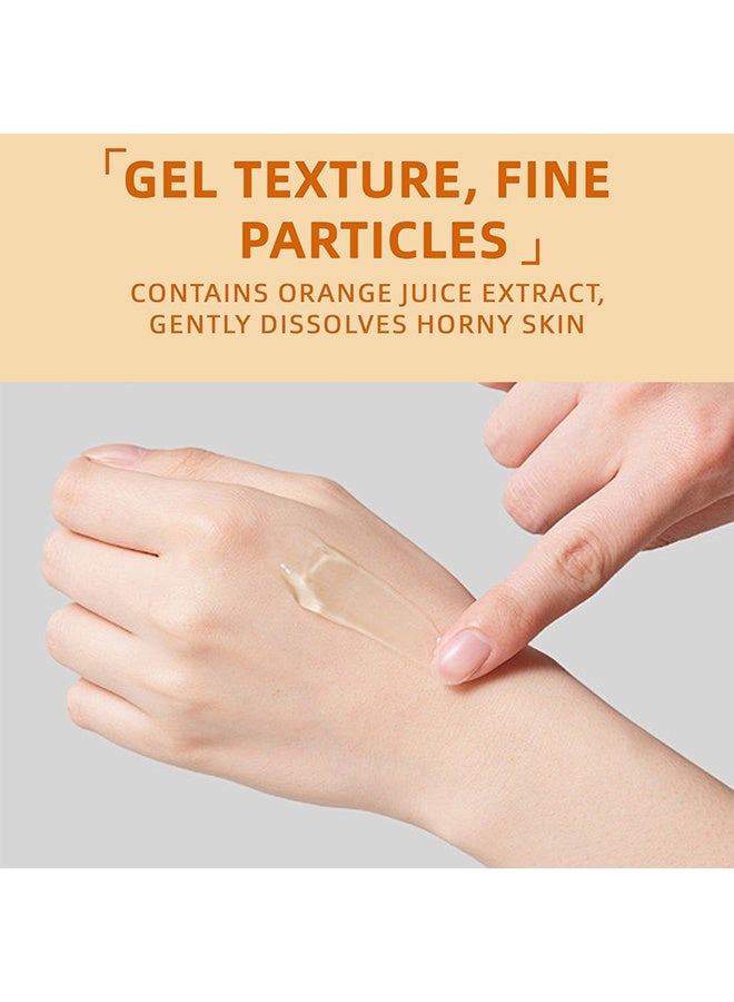  اوساورا جل تقشير الوجه ، مقشر مرطب للوجه بإنزيم البرتقال ، غراء تقشير إزالة الرؤوس السوداء وترطيب البشرة لجميع أنواع البشرة ، 60 جرام - Image 5