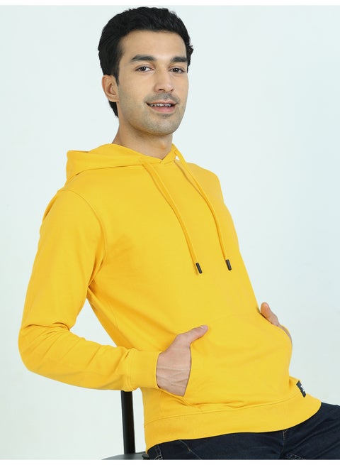 Men's Cruze French Terry Cotton Relaxed Fit Long Sleeves Sweatshirt Hoodie