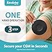Kooloba 20pcs Adhesive Patches for Libre 3 Plus WaterproofSensor Covers for CGMPreCut Backing with EasyPeel Tab for 1014 DaysFull Cover No Glue in Center - Image 4