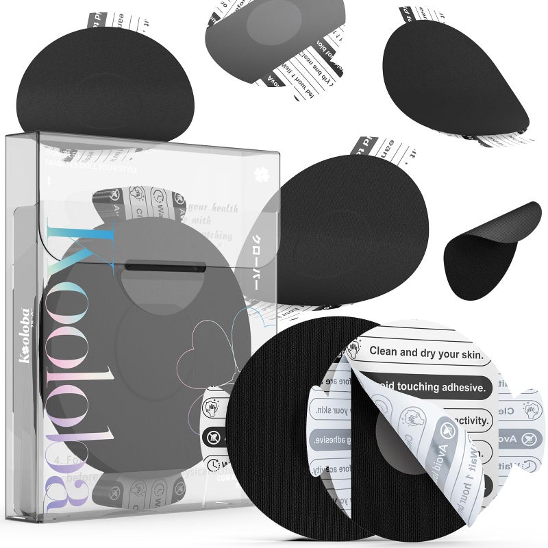 Kooloba 20pcs Adhesive Patches for Libre 3 Plus WaterproofSensor Covers for CGMPreCut Backing with EasyPeel Tab for 1014 DaysFull Cover No Glue in Center - Image 3