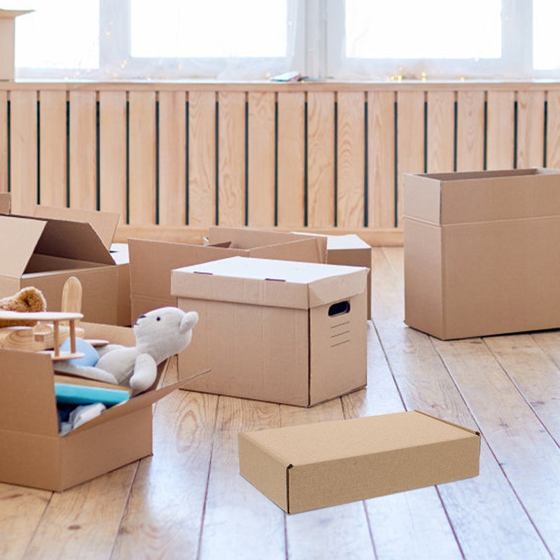 40pcs Shipping Boxes Corrugated Paper Packing Storage Paper Boxes - Image 4