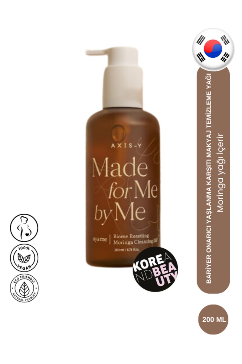 AXIS-Y Moringa Cleansing Oil 200ml | Barrier Repairing Makeup Remover - Image 1