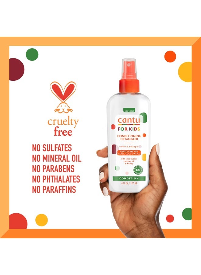 Cantu Shea Butter Conditioning Detangler For Kids 177 ML - Image 5