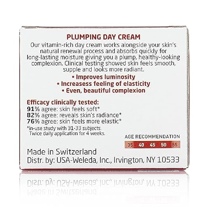 Weleda Face Care Plumping Day Cream, 1.3 Fluid Ounce, Plant Rich Moisturizer with Pomegranate and Maca Root Peptides - Image 5