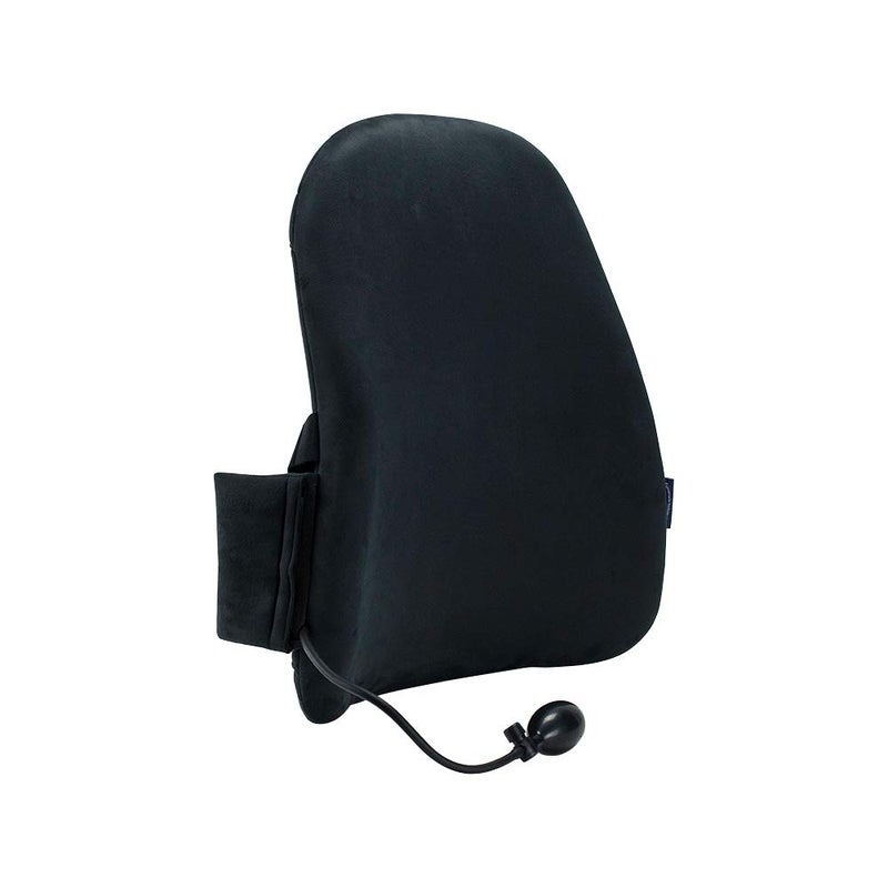 ObusForme Lumbar Support Pillow for Chair  Durable Foam Backrest Cushion  CustomAIR Adjustable Inflatable Lumbar Pad  Home Office or OnTheGo - Image 1