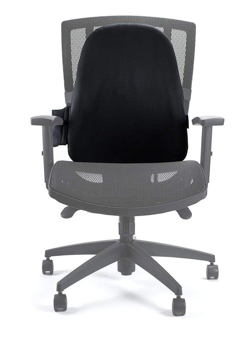 ObusForme Lumbar Support Pillow for Chair  Durable Foam Backrest Cushion  CustomAIR Adjustable Inflatable Lumbar Pad  Home Office or OnTheGo - Image 3