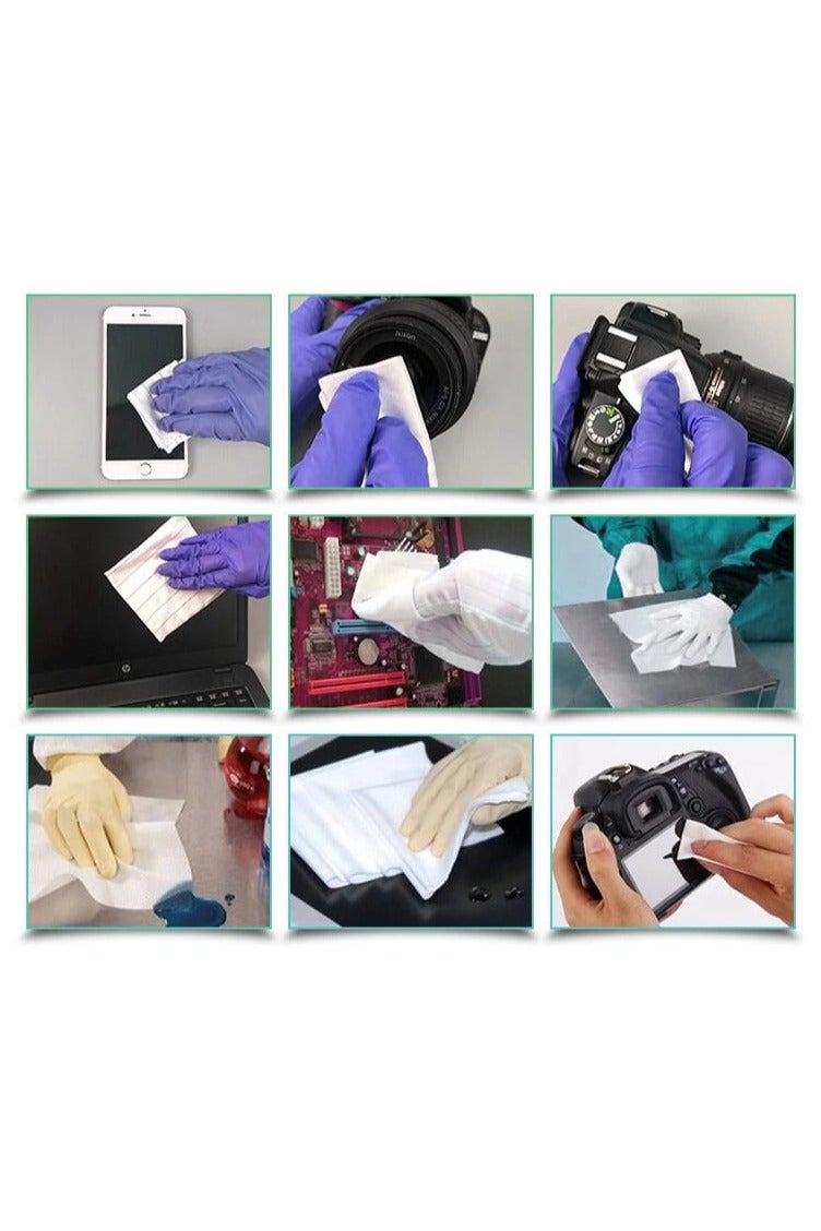 Microfiber Cleaning Wiper Cloth – High Absorption, Lint-Free, for Dry & Wet Use – KX-3008 - Image 4