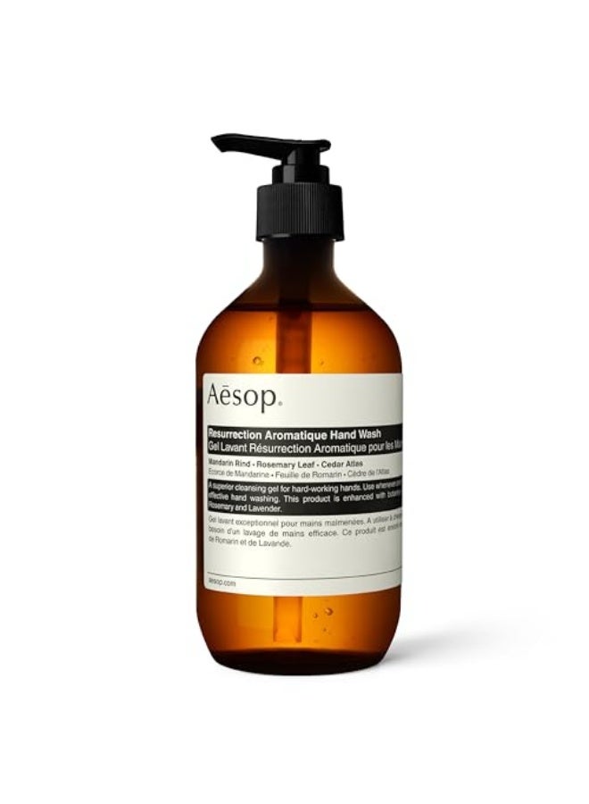 أيسوب غسول يدين عطر الإحياء | حمضي، خشبي، عشبي | منظف لطيف للبشرة المرطبة | 500 مل / 16.9 أونصة - Image 1