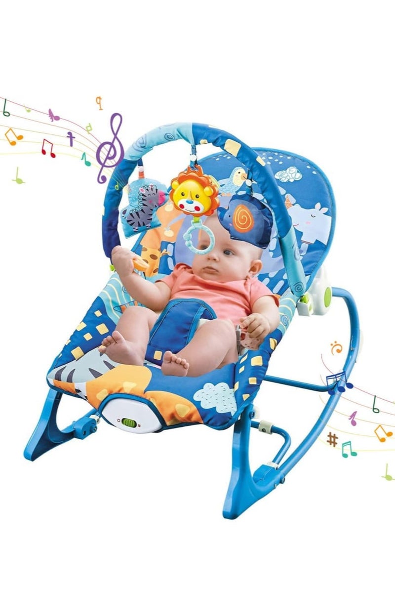 umbrella High quality baby rocking chair with toys and music for the baby - Image 2