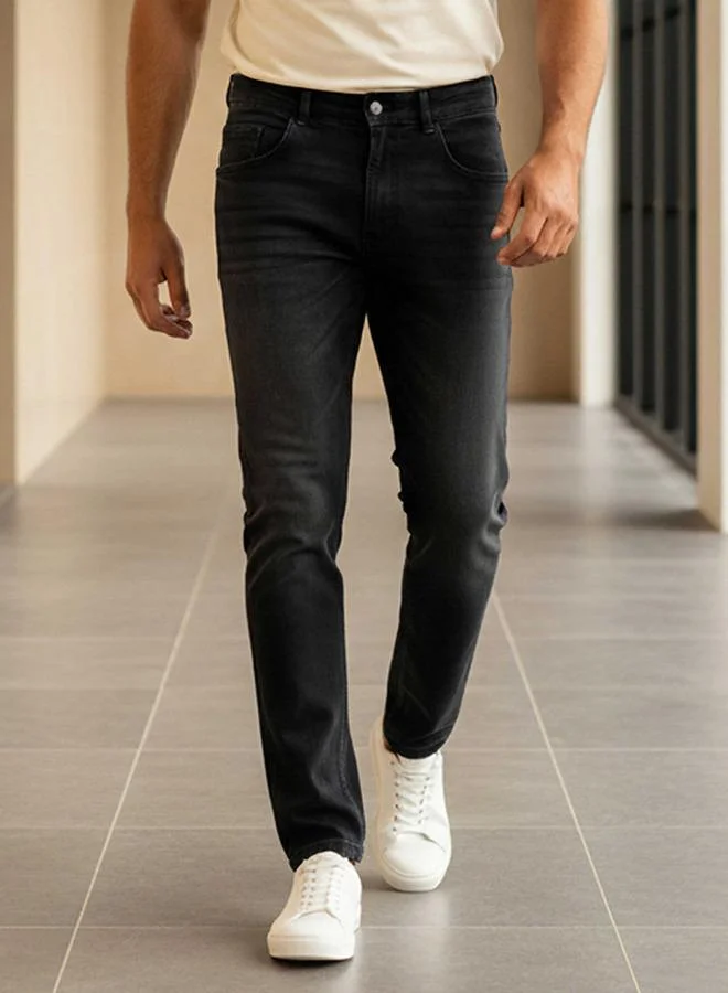 Splash FAV Men Straight Fit Mid Rise Jeans