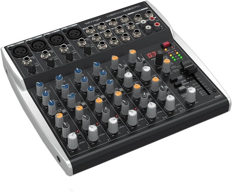 Behringer XENYX 1202SFX 12-Input Mixer with USB & Effects - Image 2