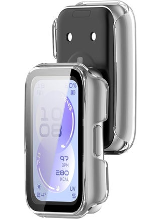 Case Compatible with HUAWEI band 11 Watch Glass Protective Film Hard Plastic Frame HUAWEI band 11 Watch Case - view 3