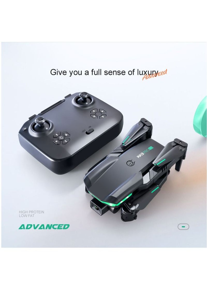 Mi VAZA - KK3 Pro Mini Drone Toys HD Dual Camera WIFI FPV Obstacle Avoidance Remote Quadcopter Foldable Rc Dron With 2 Battery for Kids Toys Hobbies for Beginners Not Professional Drone - Image 1