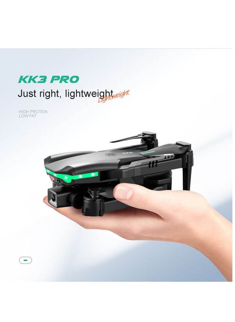 Mi VAZA - KK3 Pro Mini Drone Toys HD Dual Camera WIFI FPV Obstacle Avoidance Remote Quadcopter Foldable Rc Dron With 2 Battery for Kids Toys Hobbies for Beginners Not Professional Drone - Image 1
