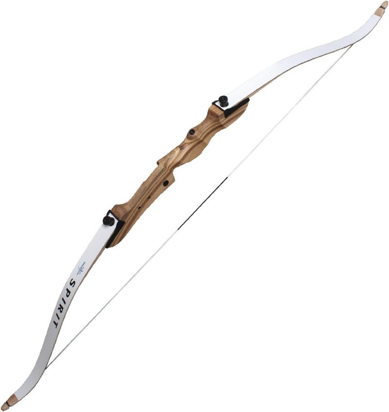 SAS Spirit Jr 54" Beginner Youth Wooden Archery Bow Takedown Kids Boy Girl Women Traditional Both Right Hand and Left Hand - Image 1