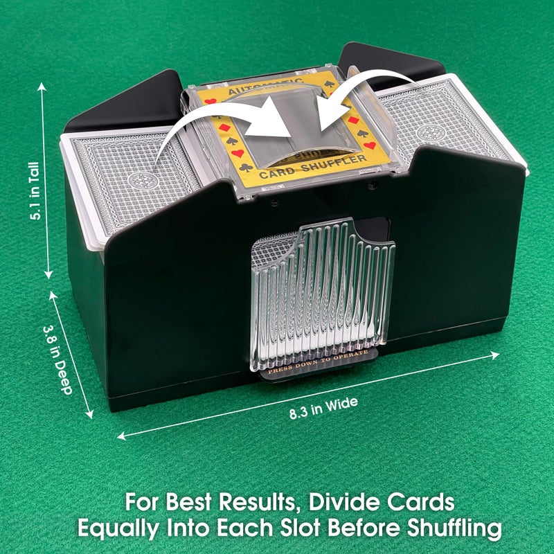 CHH جهاز خلط بطاقات CHH Imports 4 Deck - Image 5