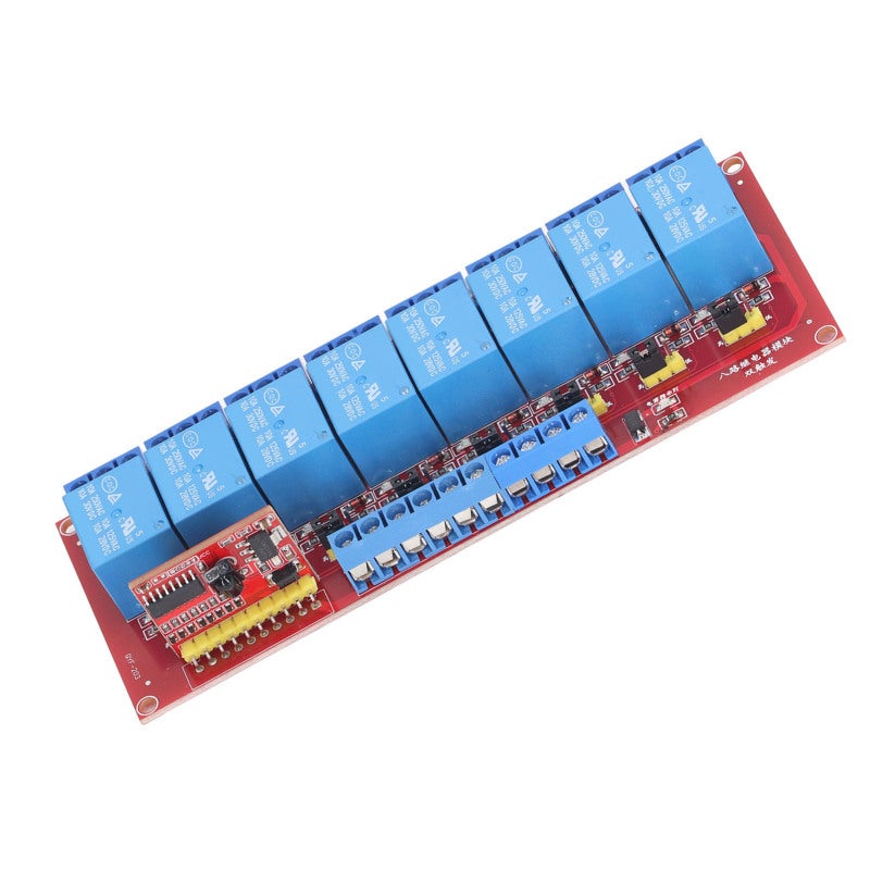 سونجلي لوحة استقبال مرحل 8 اتجاهات 10A AC250V DC30V للتحكم عن بعد اللاسلكي - وحدة PCB متينة تصل إلى 100000 مرة للمنازل والمصانع والمكاتب - Image 3