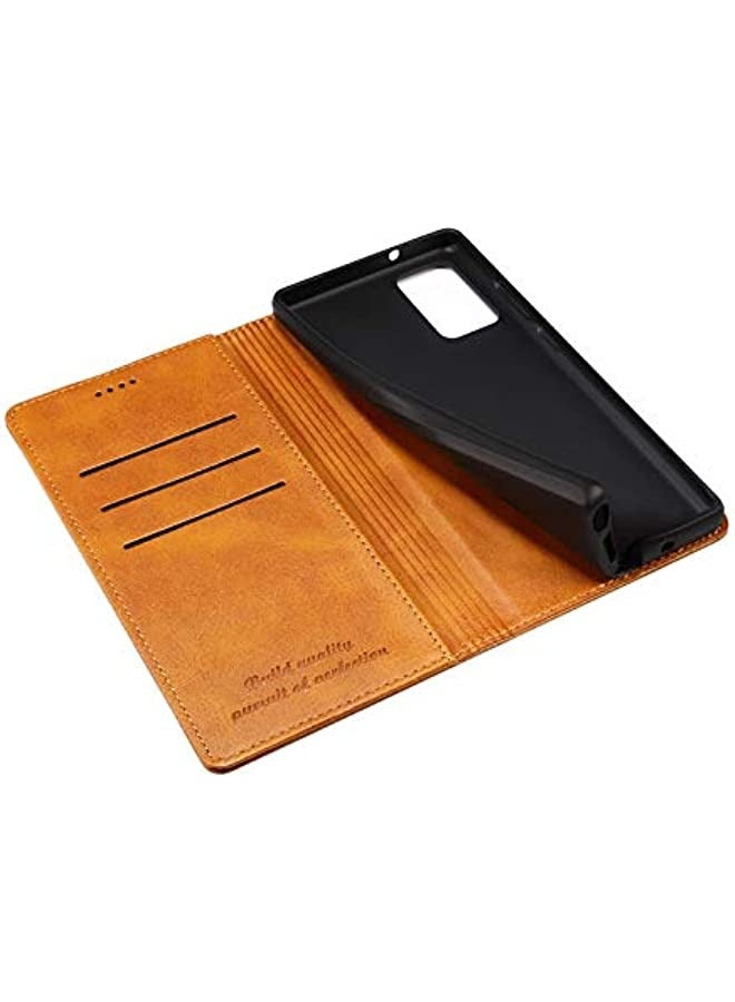 erorex Wallet Case for Samsung Galaxy Note 20 5G PU Leather Folio Flip Cover Card Holder Slot Kickstand Cash Pocket Book Folding Case  - Image 4